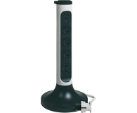 LEGRAND Przedłużacz wieża - 4X2P+Z 2M-BIAŁO/CZARNY 49410 - 1047781 - zdjęcie 2